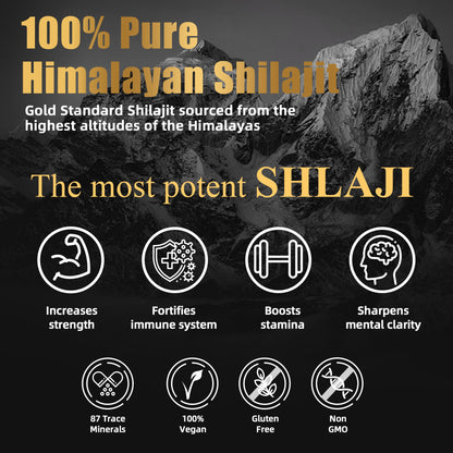 OEM Private Label Improving Energy Heart And Blood Pure Himalayan Natural Shilajit Resin Ointment Jam Health Supplement