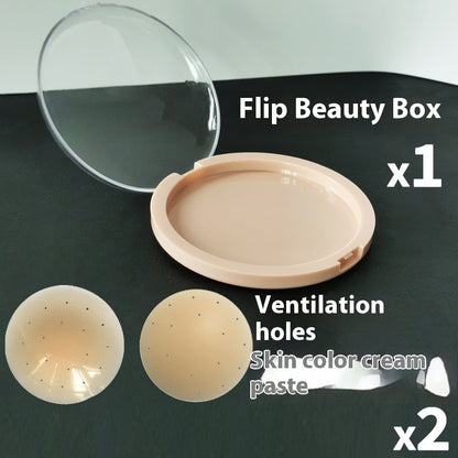 Anti Glare And Traceless Solid Silicone Nipple Patch