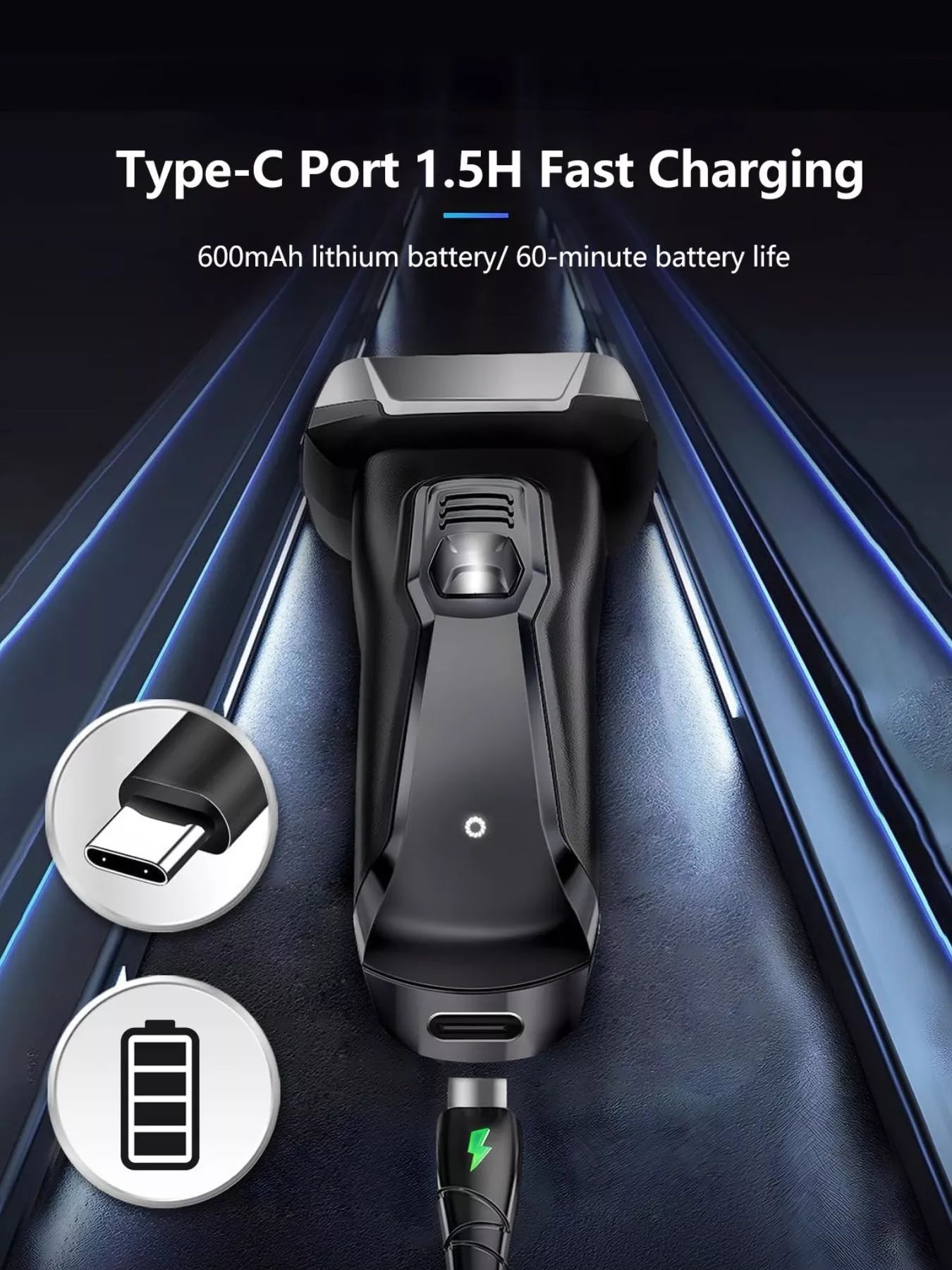 Rechargeable Electric Shaver