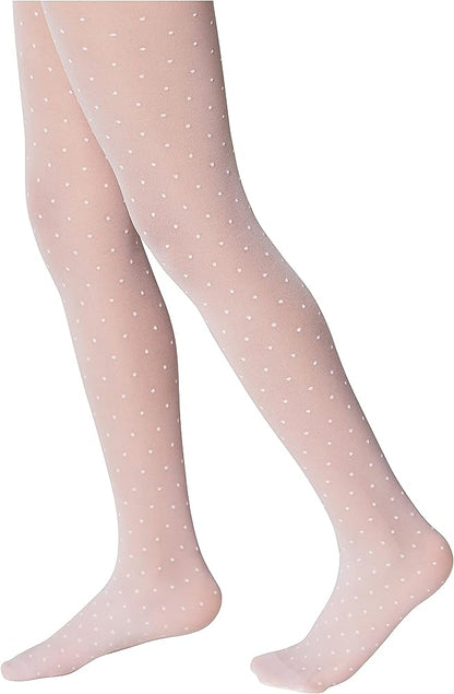 Conte Dotsy 30 Den - Fantasy Tights For Girls With a Polka Dots - 4yr. 6yr. 8yr. 10yr. 12yr. (22С-143СП)