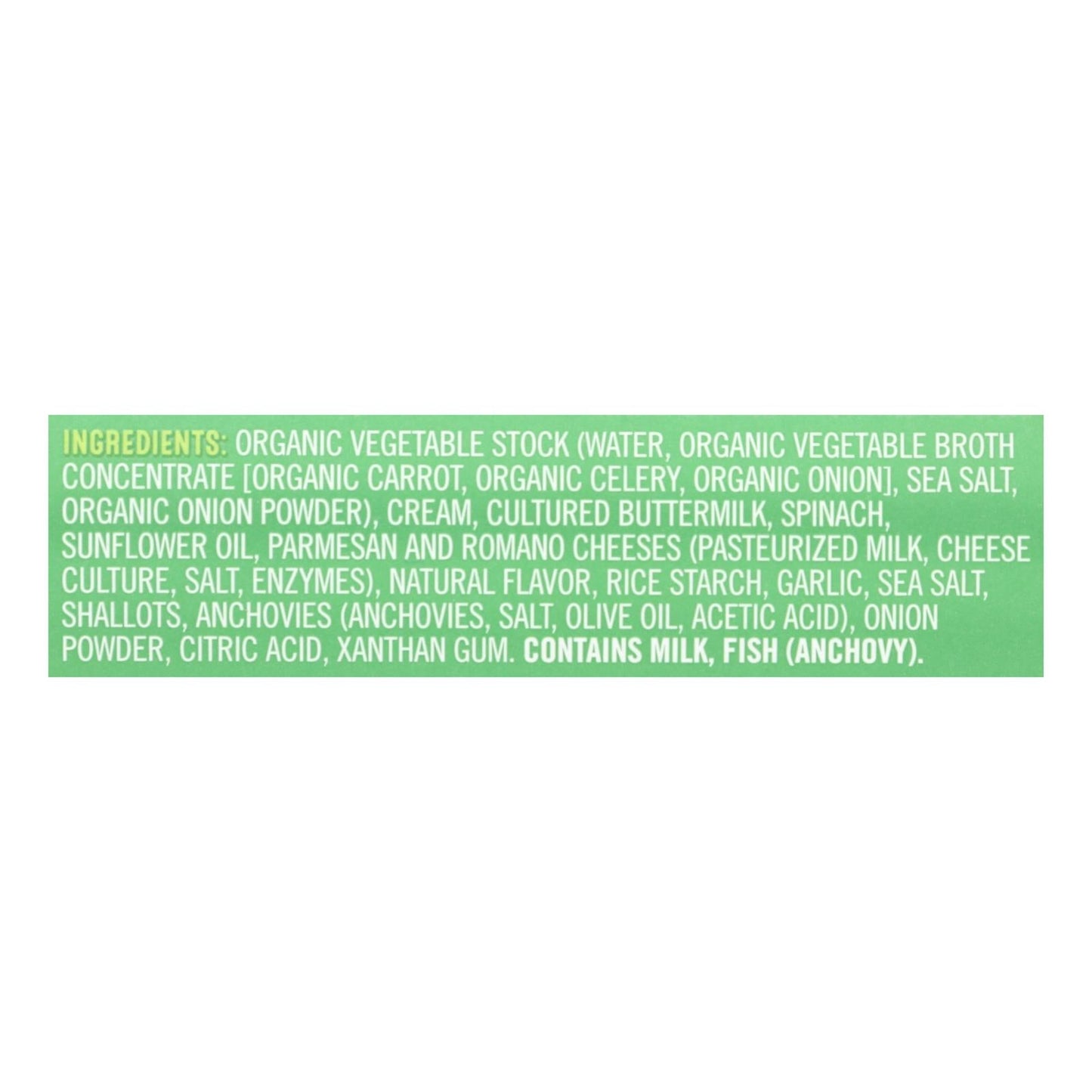 Jars Sonoma Gourmet Creamy Spinach Alfredo Sauce, 15.5 Oz (Pack of 6)