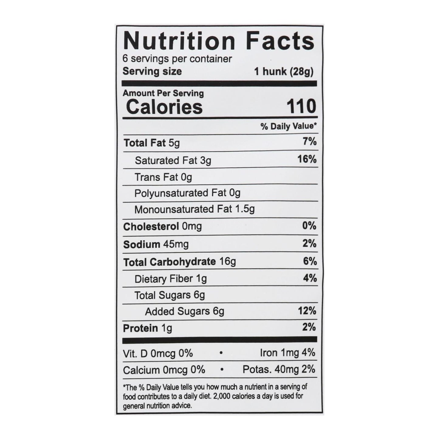 Heavenly Hunks Oatmeal Chocolate Chip Cookies, 6 Oz., Pack of 6