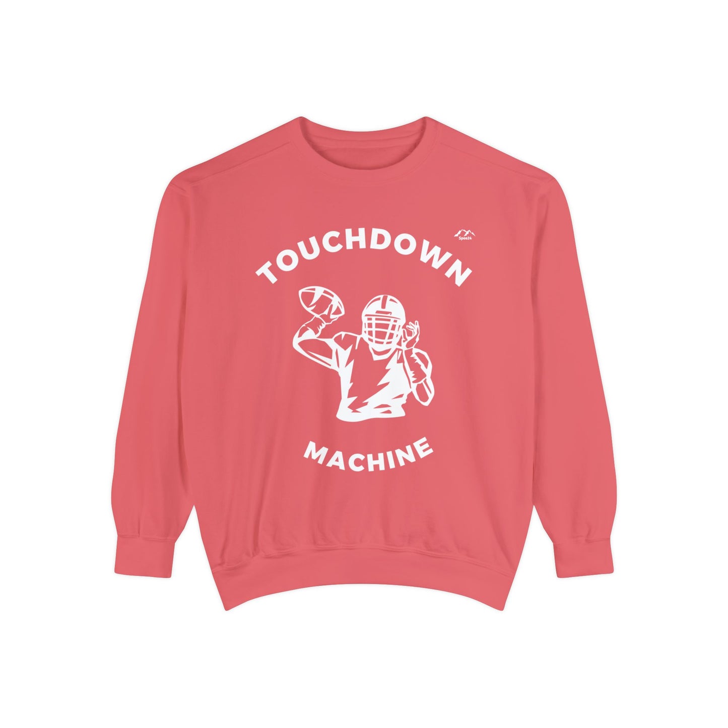 SW-117ML-24 Unisex Garment-Dyed Sweatshirt long sleeve sweat shirt for Football Rugby lovers