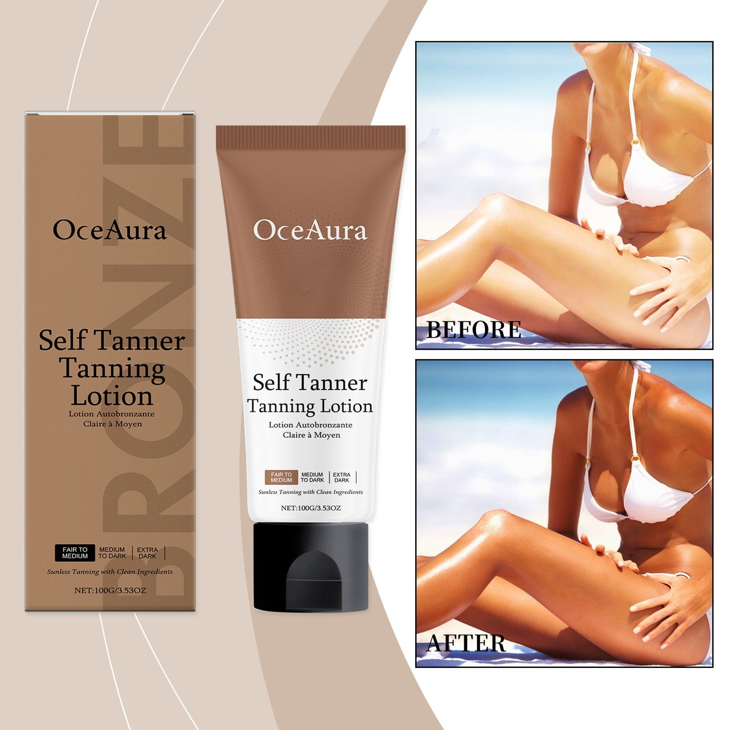 Moisturizing Sunless Tanning Cream