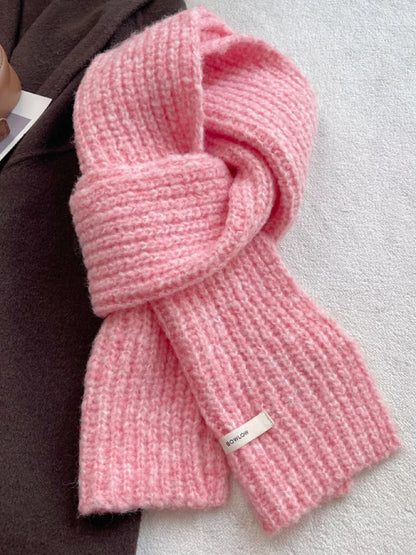 Cozy Knitted Winter Scarf