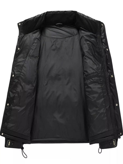 Men's Plus Size Urban Style Padded Coat