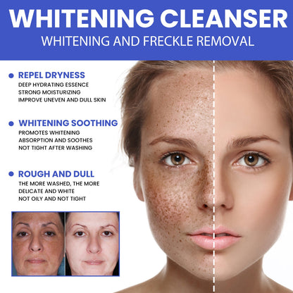 EELHOE Nicotinamide Facial Cleanser, Facial Cleansing, Hydrating, Spot Brightening, Skin Beautifying, Foam Facial Cleanser