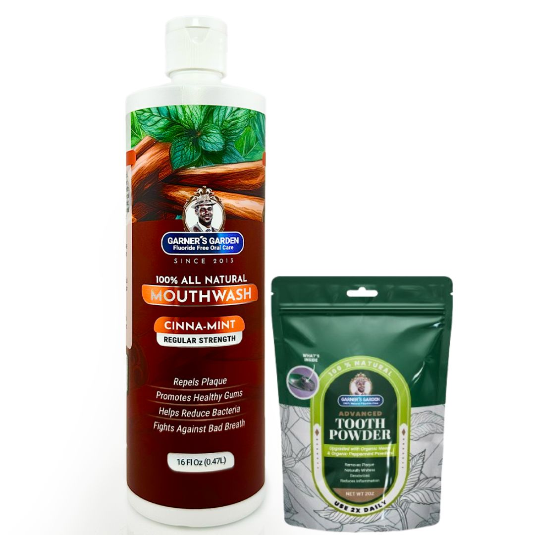 Natural Mouthwash and Tooth Powder | H2O2 | Antibacterial Fluoride-Free