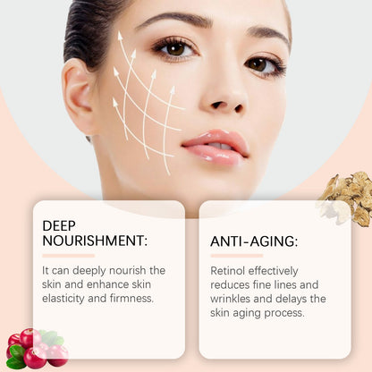West&Month Retinol Firming Cream, Facial Moisturizing Retinol Arbutin Skin Care Cream