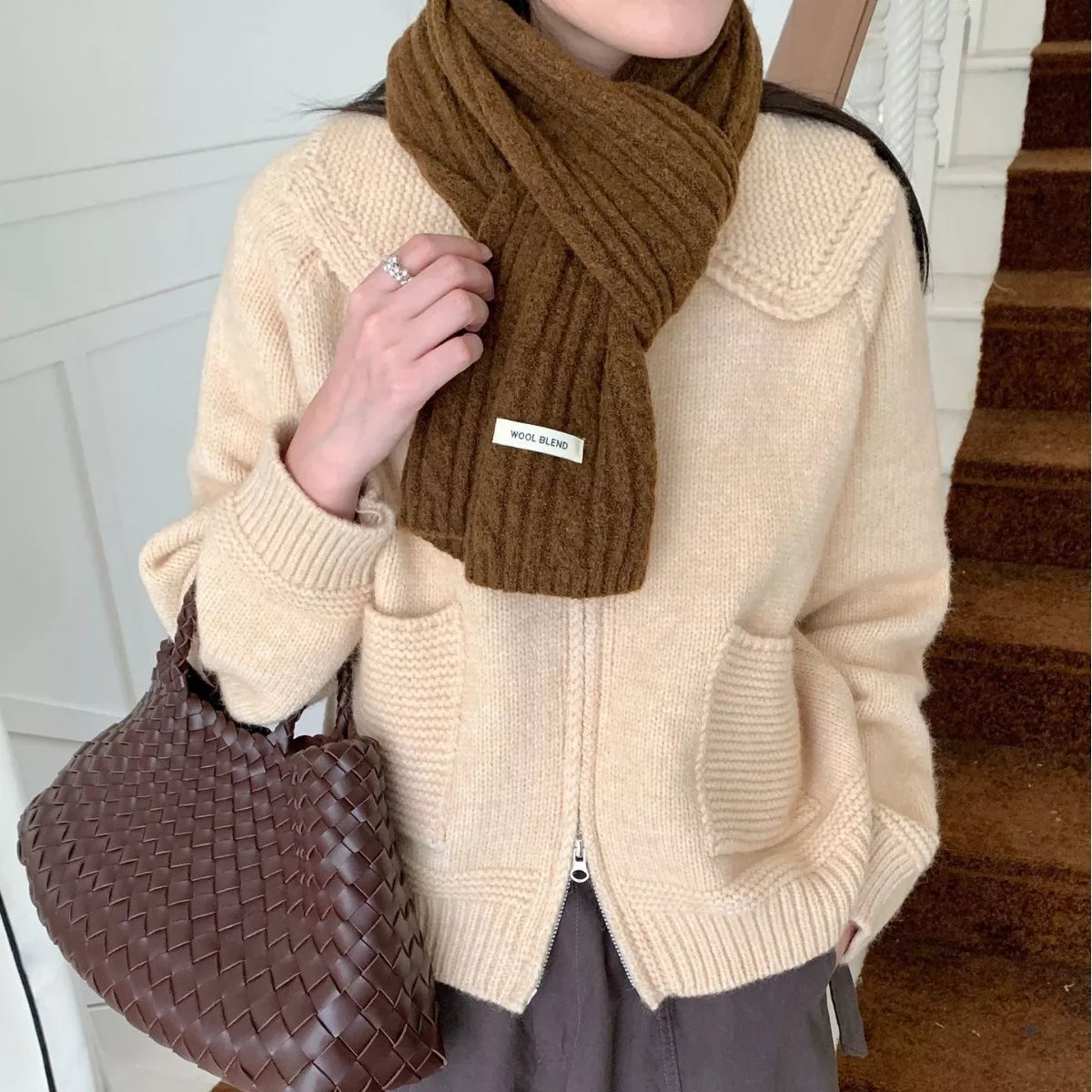 Chunky Knit Winter Warm Scarf