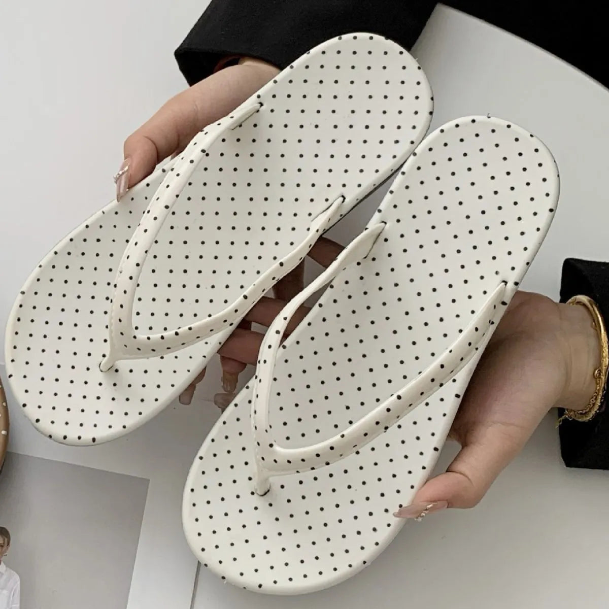 Toe Post Flats Slippers