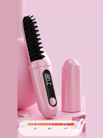 Portable Heated Straightening Comb