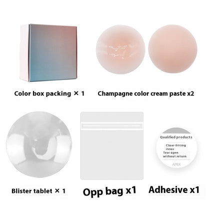 Anti Glare And Traceless Solid Silicone Nipple Patch