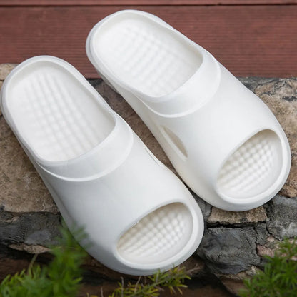 Open Toe Platform Slippers