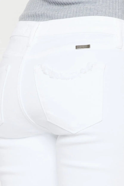 Kancan Mid Rise Ankle Skinny Jeans