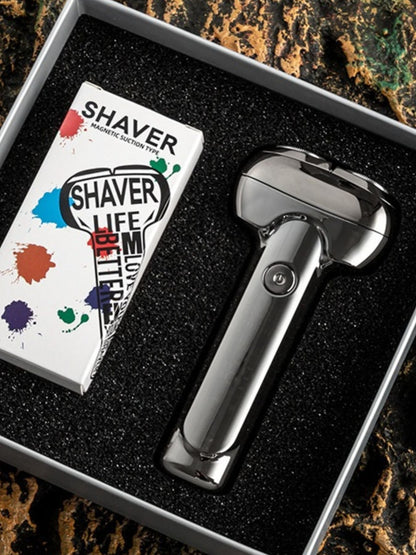 Rechargeable Electric Rotary Shaver