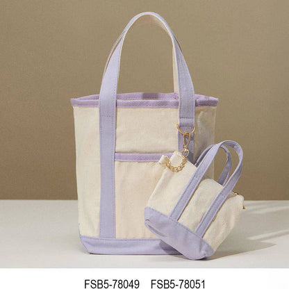 Small Canvas Boat Tote