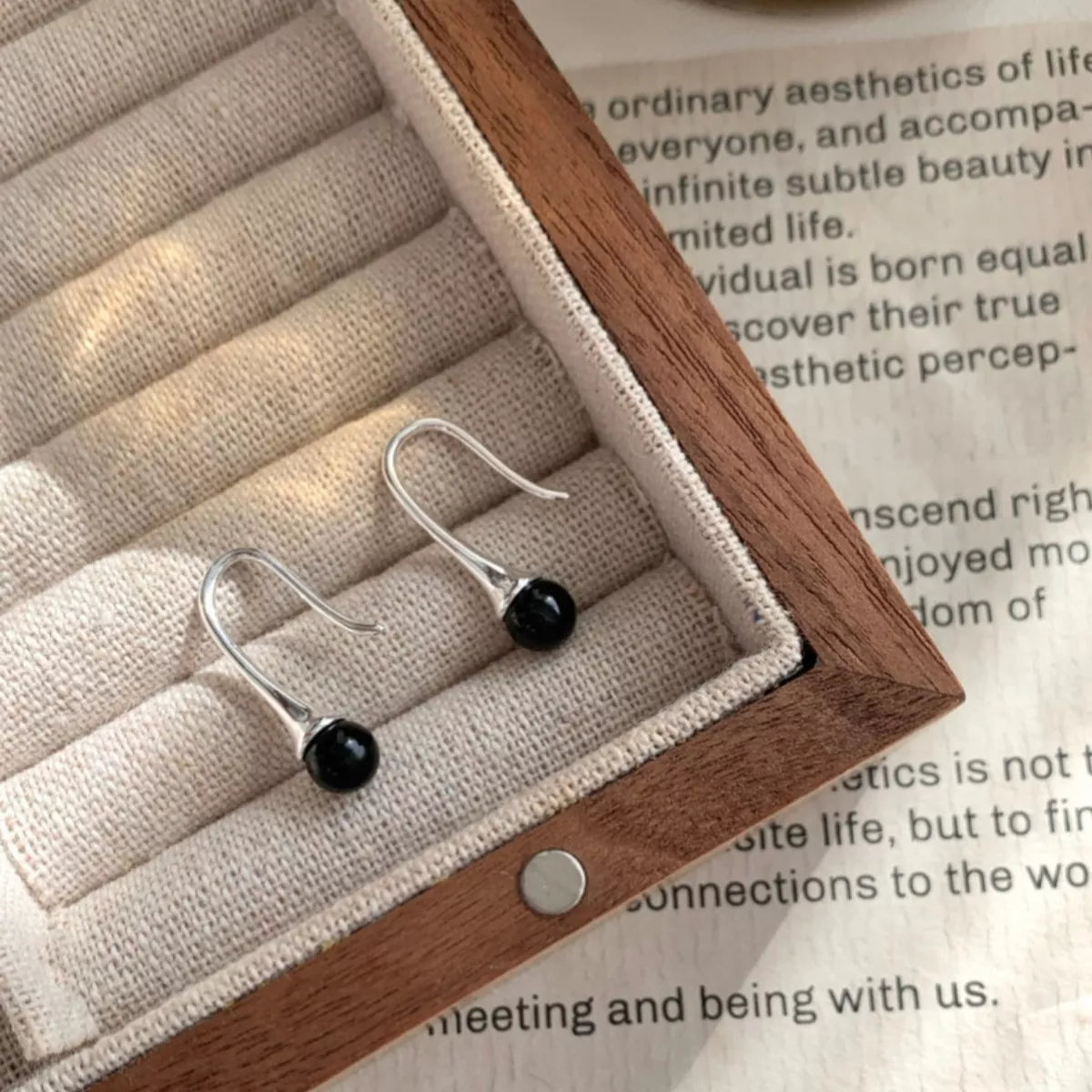 Teardrop Hook Earrings