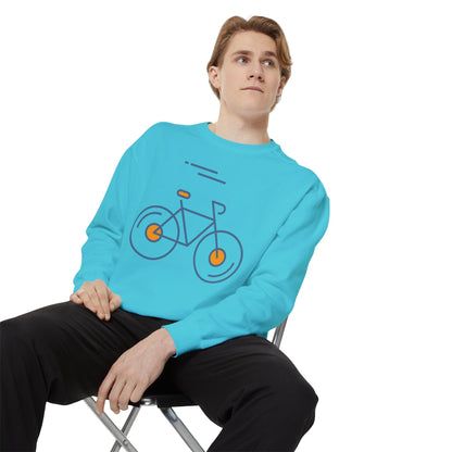 SW-063ML-24 Unisex Warm Garment-Dyed Sweatshirt
