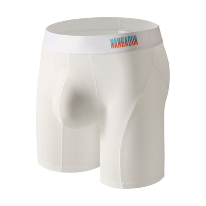 Breathable Mid-rise Sports Boxer Briefs Chafe-resistant