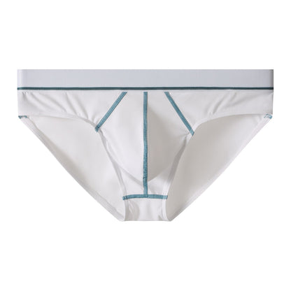 Mens Briefs Comfortable Ice-silk Low-rise Sexy
