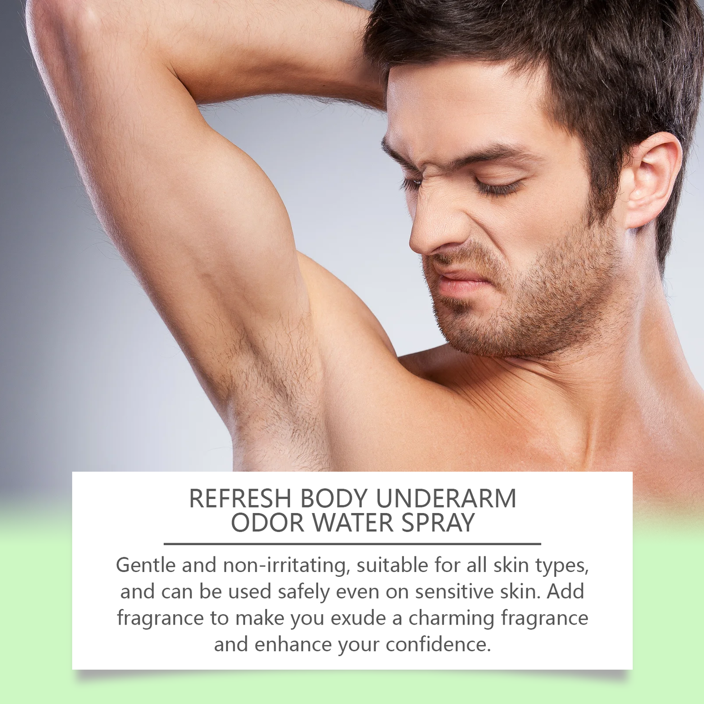 OUHOE Underarm Treatment Spray, Lasting Fragrance Improve Body Odor Underarm Odor Clean And Moisturizing Body Care
