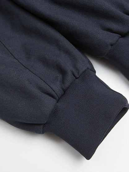 Men's Sherpa Lined Hooded Bomber Jacket