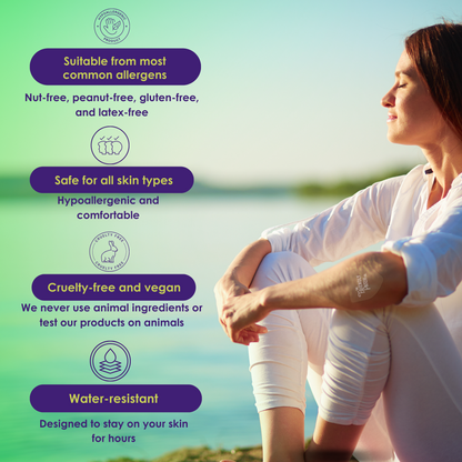 Relief Day Pain Patches: Sustained Arnica & Willow Bark Patches - 8 pack