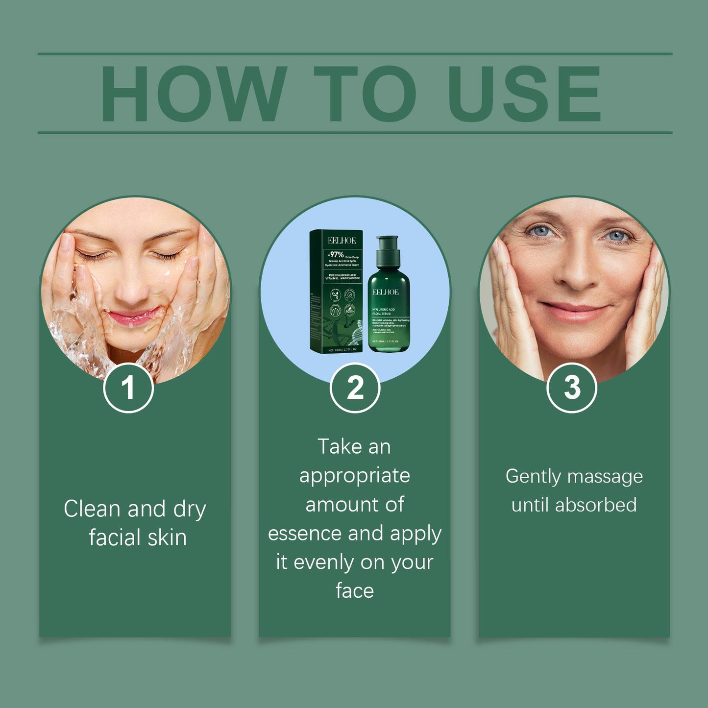 EELHOE Facial Moisturizing Essence Skin Moisturizing, Hydrating, Moisturizing Light Line And Gloss Skin Care Essence