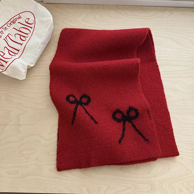 Bow Winter Scarf