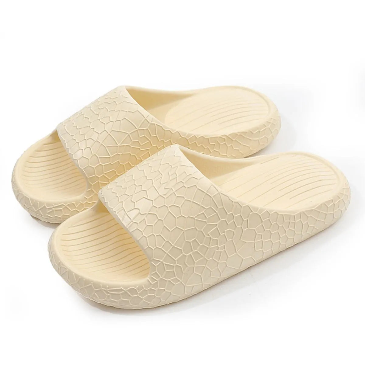 Open Toe Platform Slippers