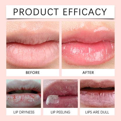 OUHOE Color Lip Balm Gently Moisturizes And Tenderizes Lips Skin Care Dull Lip Moisturizing Lip Balm