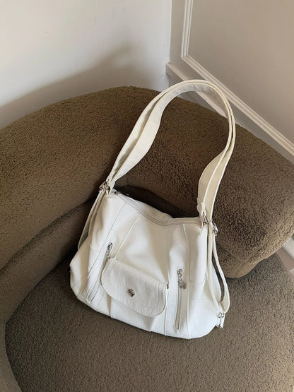 Multiple Pockets Adjustable Strap Shoulder Bag