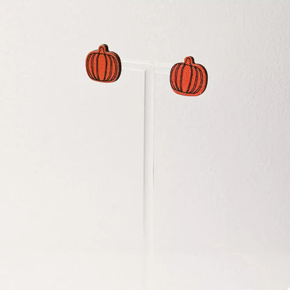3 Piece Halloween-Themed Stud Earrings