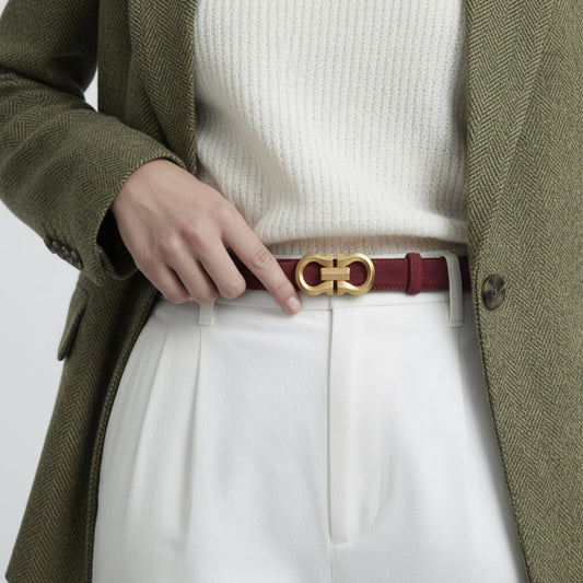 Golden Buckle Belt