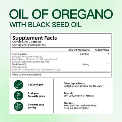 Butter Soft Capsules OIL OF OREGANO