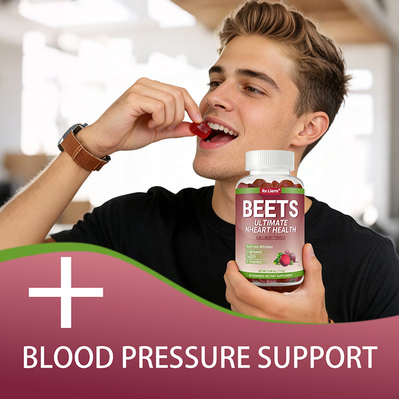 Beet Gummy Candies