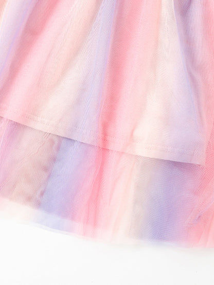 Children's Ballerina Graphic Tulle Dress