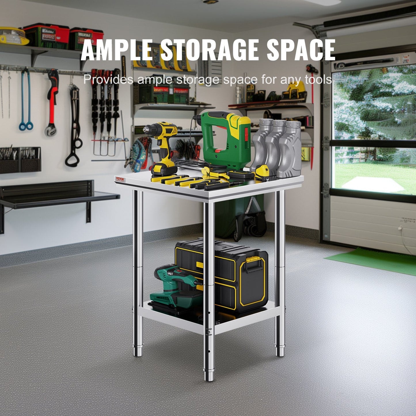 Stainless Steel Commercial Kitchen Work Food Prep Table