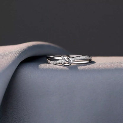 925 Sterling Silver Knot Ring