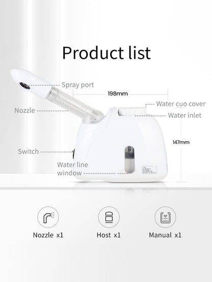 Hot Steaming Facial Beauty Device