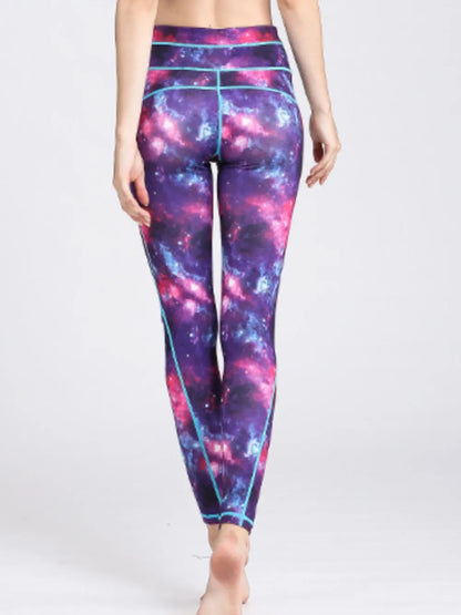 Printed Active High Waist Leggings