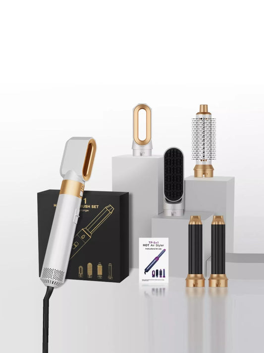 5-in-1 Interchangeable Hot Air Brush