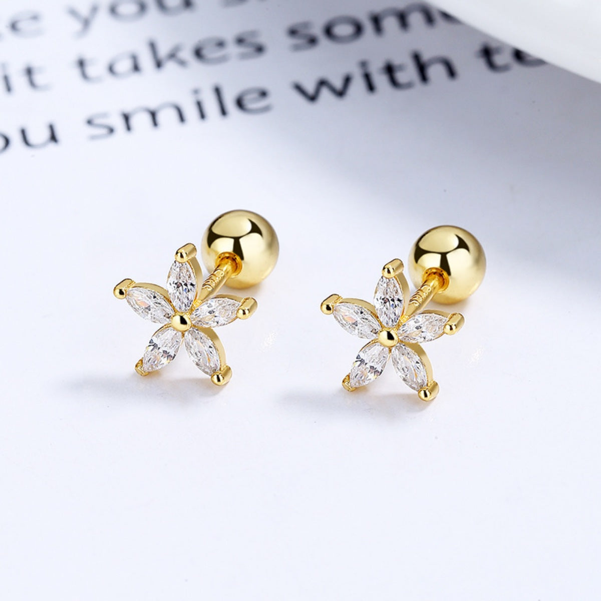 Flower Stud Earrings