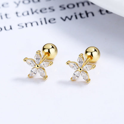 Flower Stud Earrings
