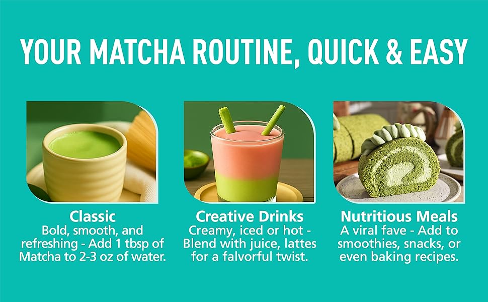 Matcha--Ceremonial Grade Matcha Green Tea Powder,Premium First Harvest Unsweetened,1 0 0 Pure Matcha ForLattes,Smoothies,and Baking  40g  1.4oz-Ships From US-Tea-Coffee Mate