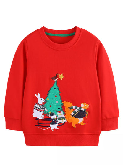 Children's Christmas Tree Crewneck Sweatshirt