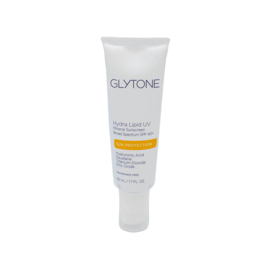 GLYTONE Hydra Lipid UV Mineral Sunscreen SPF 40+ 1.7oz - Small Amount Missing