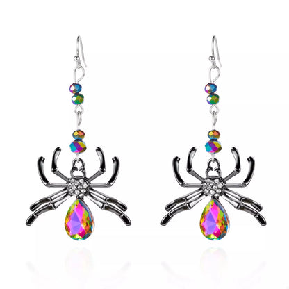Halloween Spider Dangle Earrings