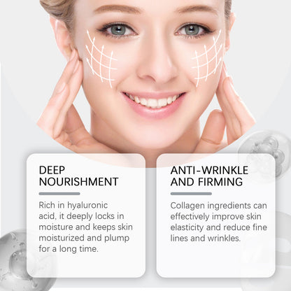 EELHOE Firming Collagen Mask (Bag) Moisturizing, Hydrating And Firming Three-In-One Mask Nourishes And Smooths The Skin